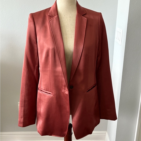 Banana Republic Rust Blazer Tailored Suit Jacket - Picture 4 of 4
